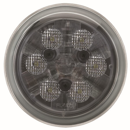 LED built-in work fog light model 6043