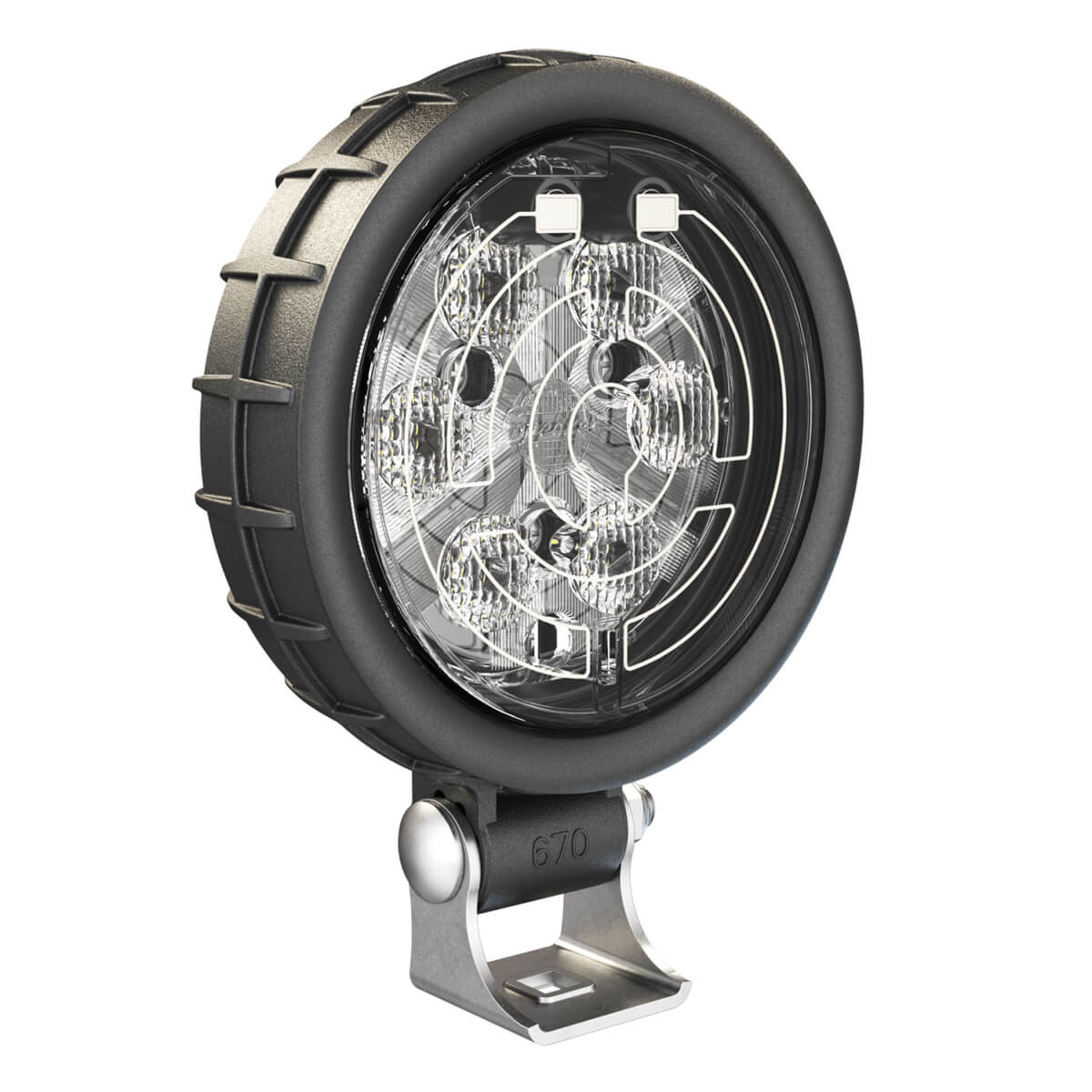 LED-Arbeitsscheinwerfer Modell 670 XD SmartHeat