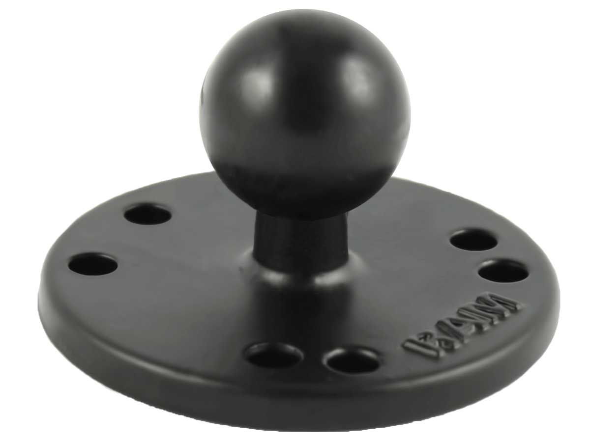 Round base, 1 in.