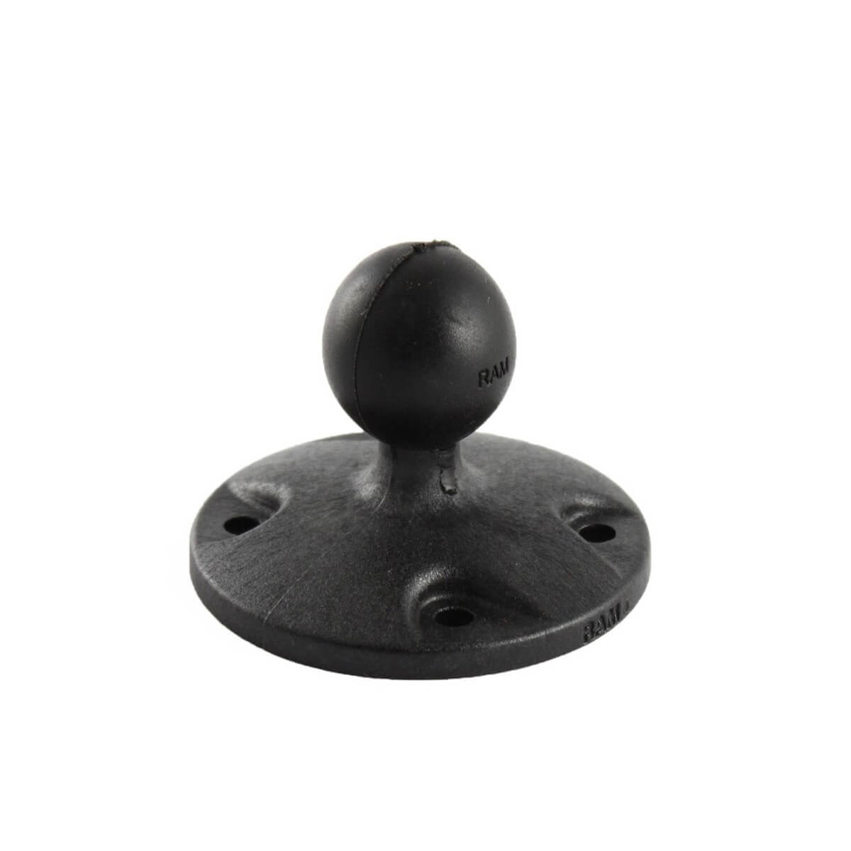 Round base, 1 in.