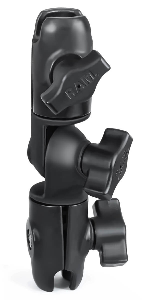 Double socket arm, 1 in.