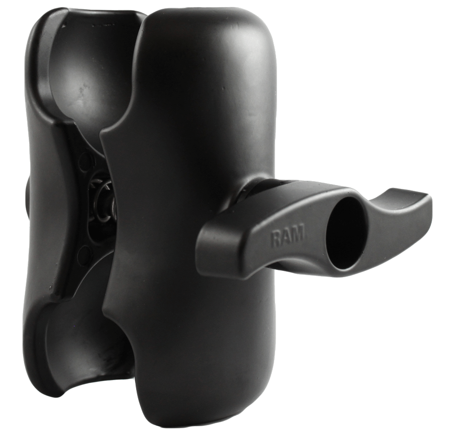 Double socket arm, 3.38 in.