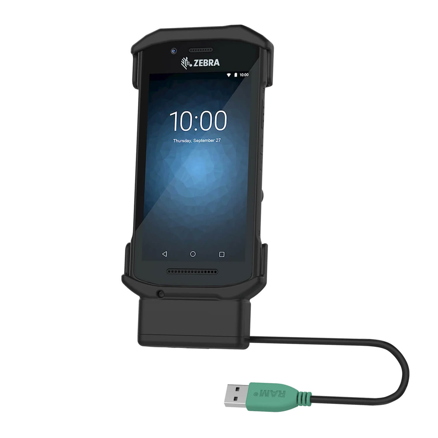 Zebra scanner holder