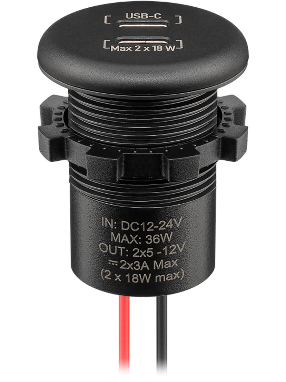 Built-in charging socket